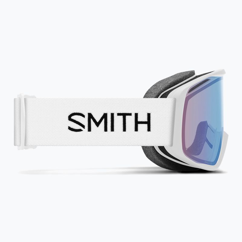 Скиорскa маска Smith Rally S1-S2 white/photochromic blue sensor mirror 4