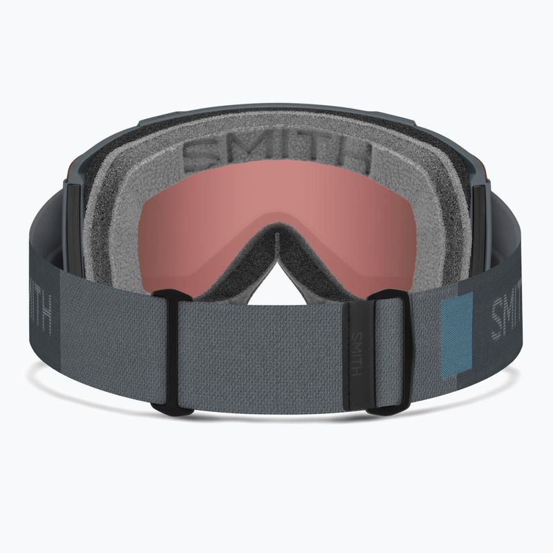 Скиорскa маска Smith Squad S2 slate/chromapop everyday red mirror 3