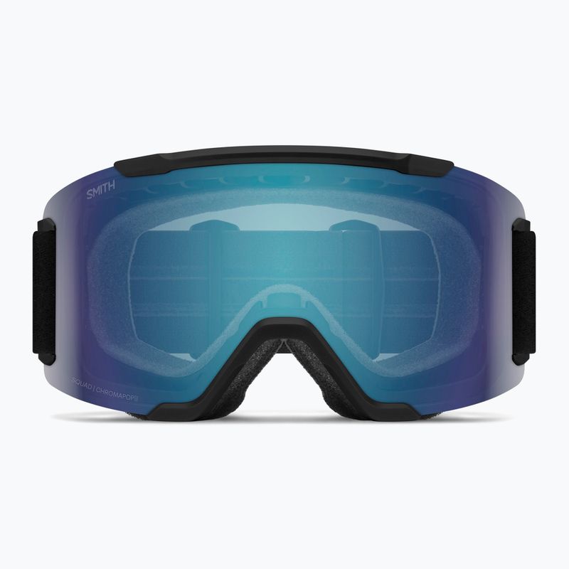 Скиорскa маска Smith Squad S2 black/chromapop everyday blue mirror 2