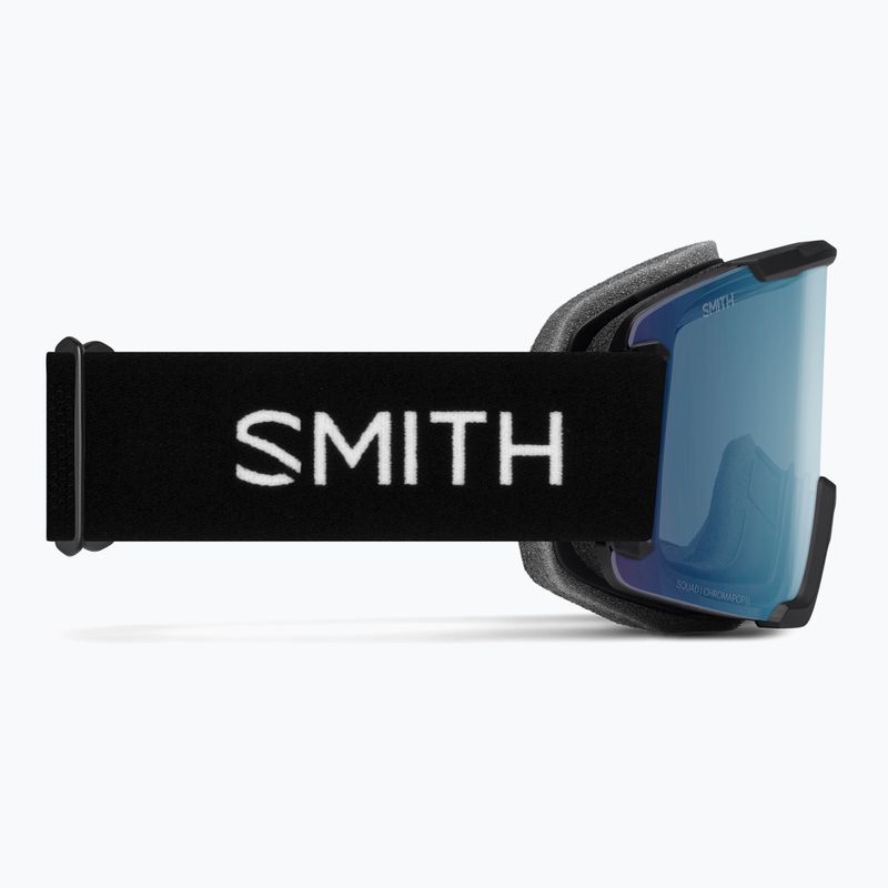 Скиорскa маска Smith Squad S2 black/chromapop everyday blue mirror 3