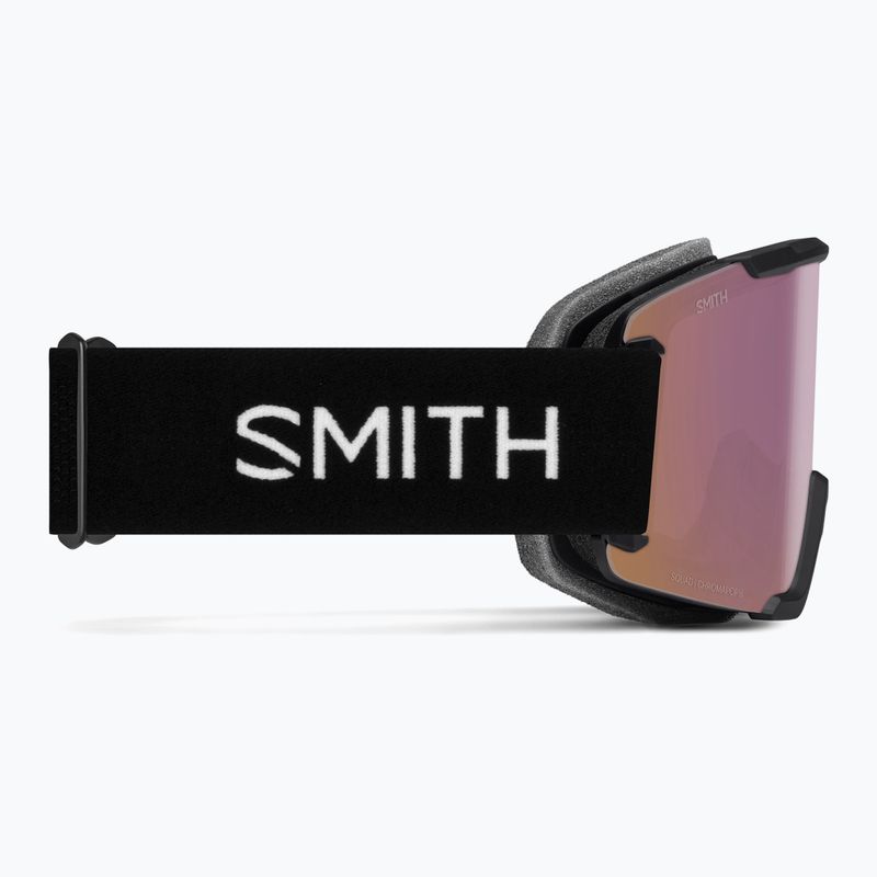 Скиорскa маска Smith Squad S2 black/chromapop everyday rose gold mirror 4