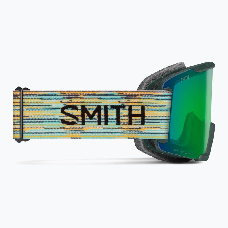Скиорскa маска Smith Squad S2 emerald renu upcycled scrap/chromapop green mirror 4