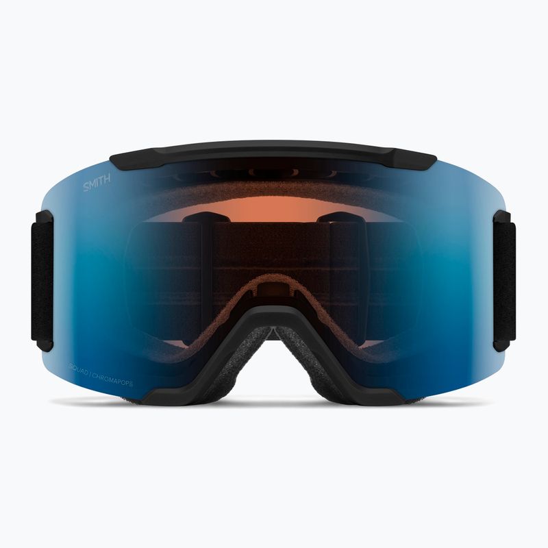 Скиорскa маска Smith Squad S3-S1 black/chromapop pro photochromic blue mirror 2