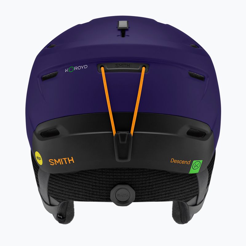 Скиорска каска Smith Descend Mips matte deep plum black 2