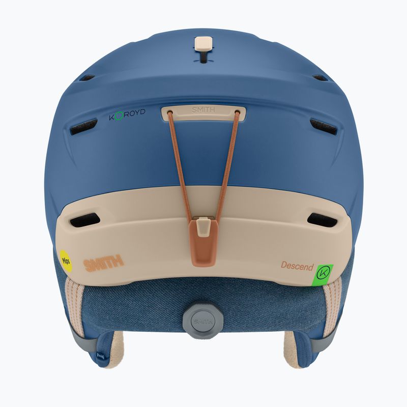 Скиорска каска Smith Descend Mips matte future grey/classic beige 2