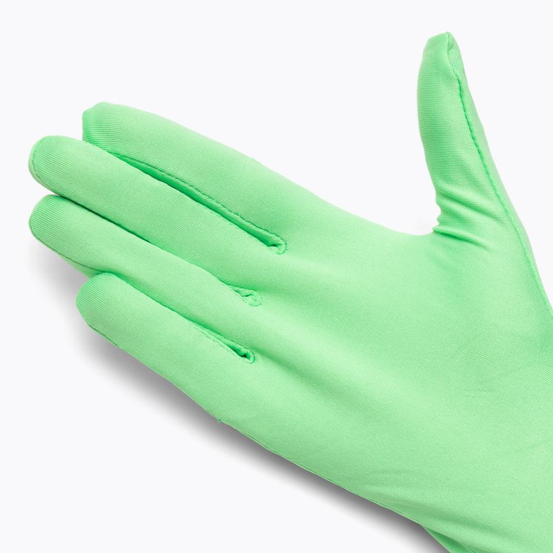 Ръкавици за бягане Nike Pacer Liner Rg illusion green/silver 4