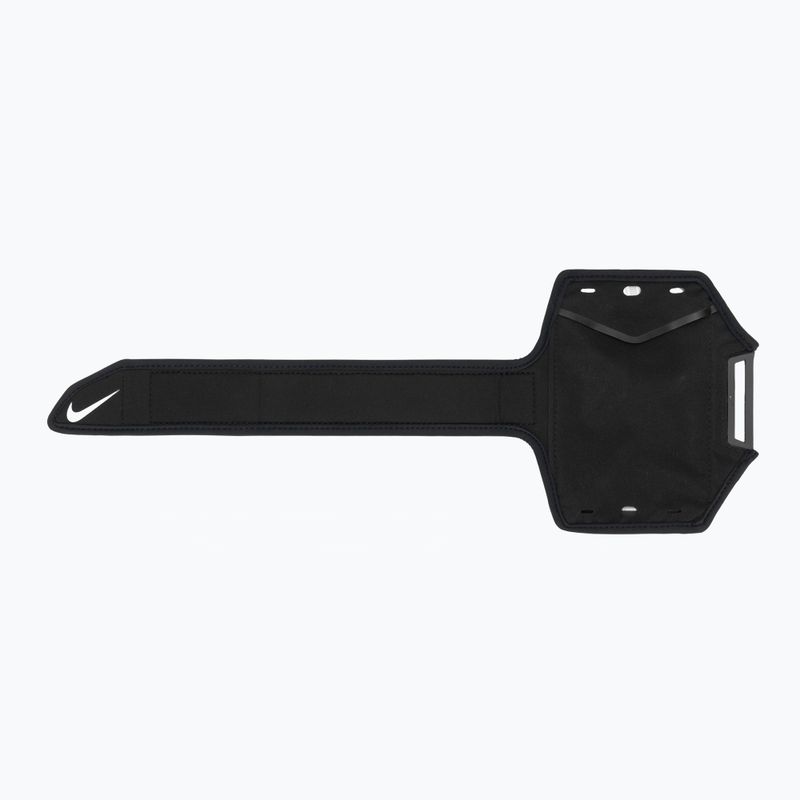 Лента за телефон за бягане Nike Essentials Arm Band black/black/silver 2