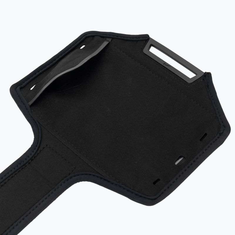 Лента за телефон за бягане Nike Essentials Arm Band black/black/silver 3