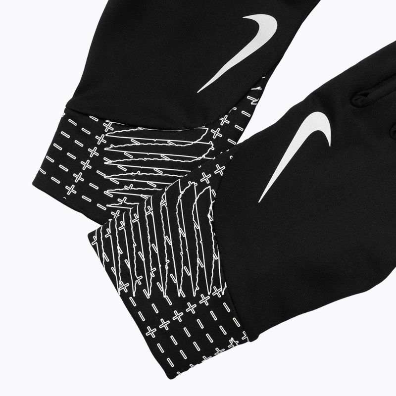 Мъжки ръкавици за бягане Nike Pacer Lightweight RG Reflective black/silver 5