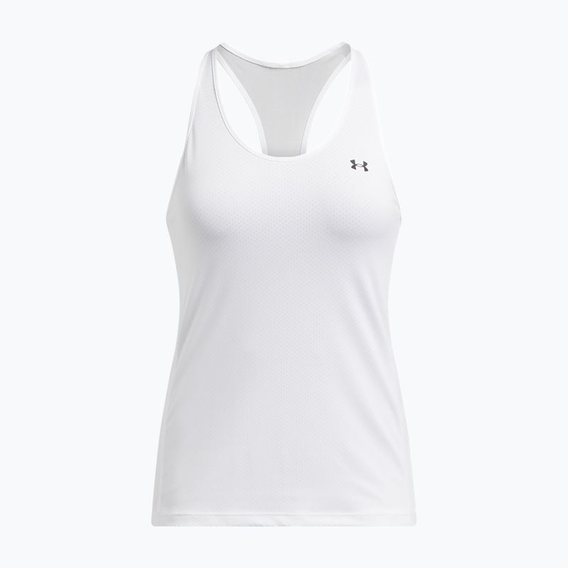 Горнище за тренировка за жени Under Armour HeatGear Armour Racer бяло/черно 3