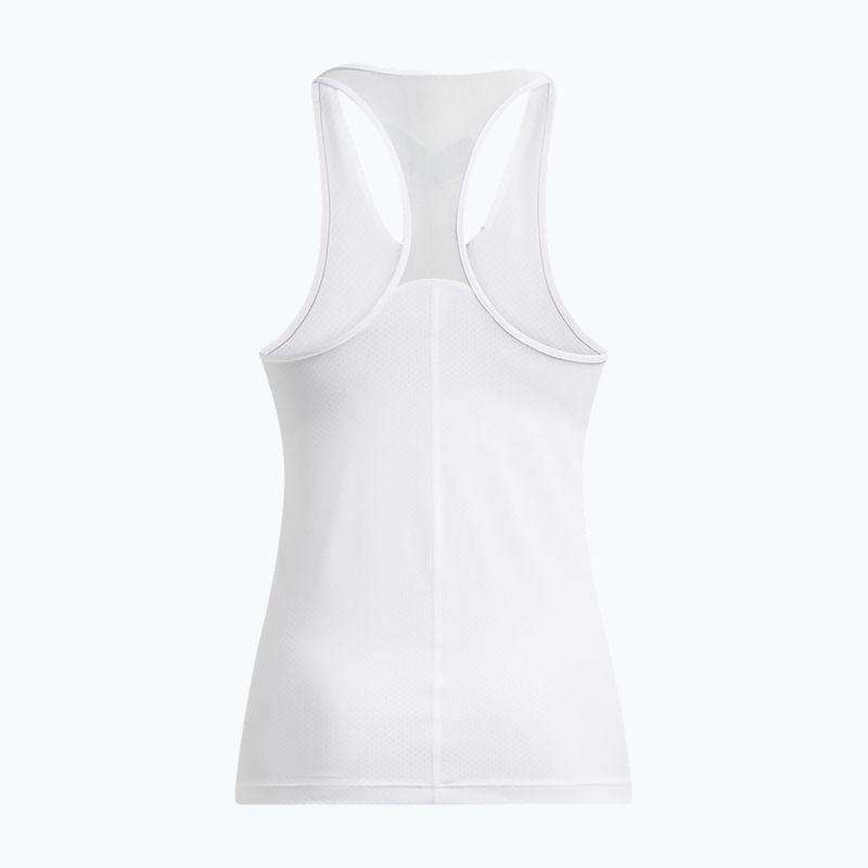 Горнище за тренировка за жени Under Armour HeatGear Armour Racer бяло/черно 4