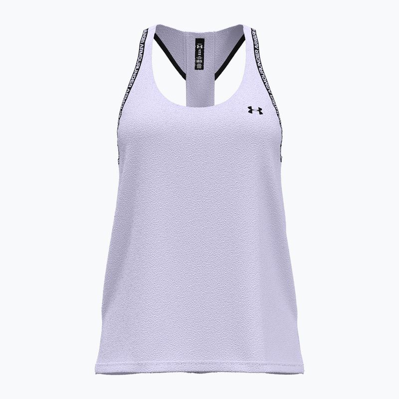 Дамски потник за тренировка Under Armour Knockout Tank salt purple/white