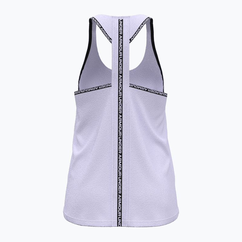 Горнище за тренировка Under Armour Knockout Tank salt purple/white за жени 2