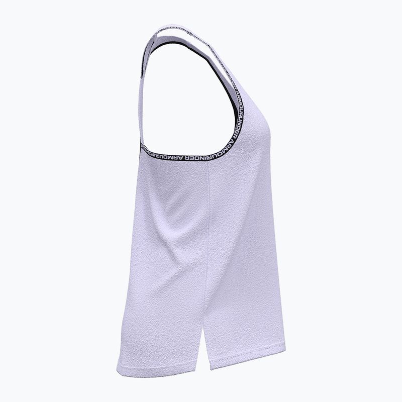 Дамски потник за тренировка Under Armour Knockout Tank salt purple/white 3