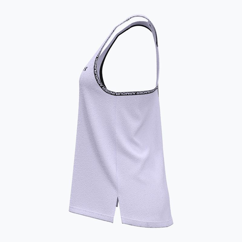 Дамски потник за тренировка Under Armour Knockout Tank salt purple/white 4