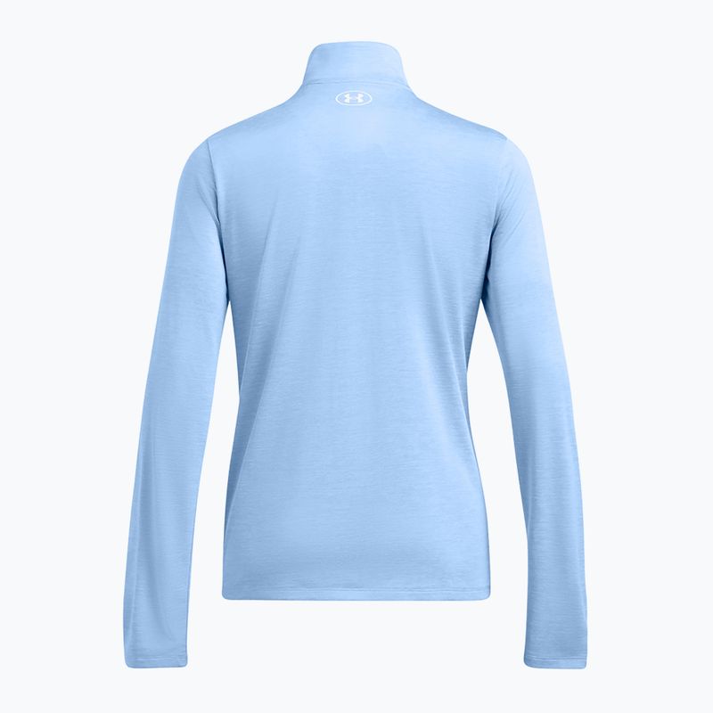 Дамски суитшърт Under Armour Tech 1/2 Zip-Twist horizon blue/white 2