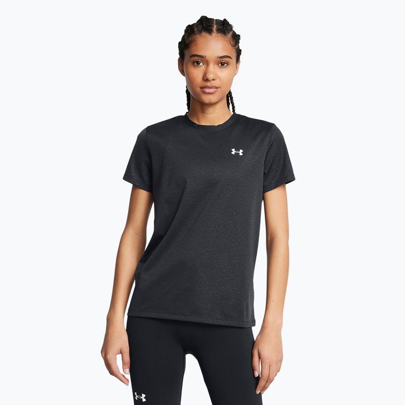 Дамска тренировъчна тениска Under Armour Tech Riddle black/white