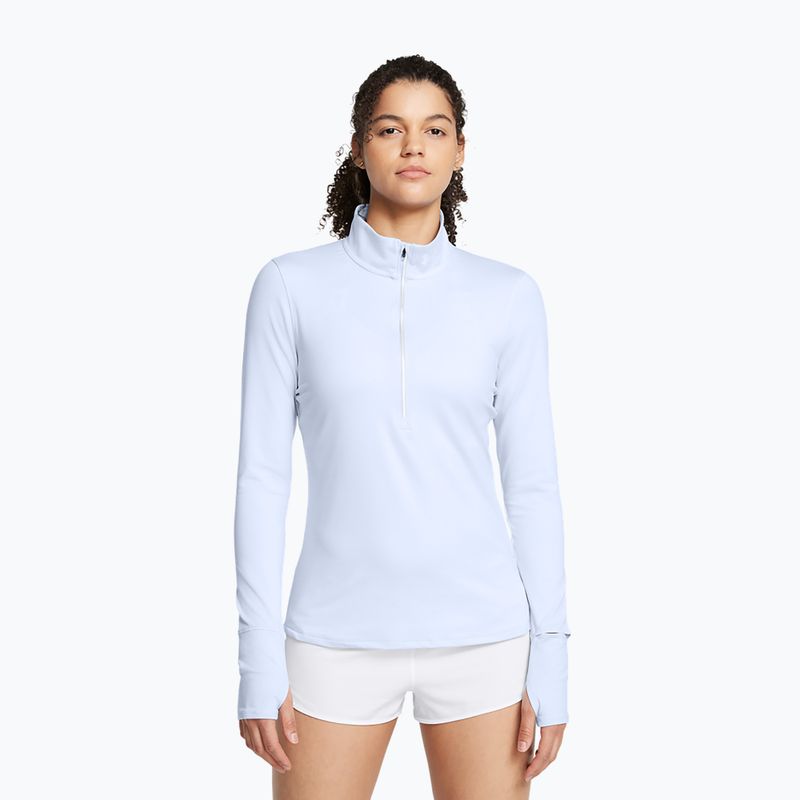 Дамска блуза с дълъг ръкав за бягане Under Armour Launch Pro Half Zip nimbus blue/reflective