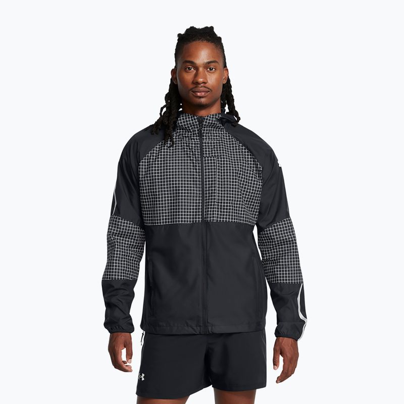 Мъжко яке Under Armour Launch Elite CW black/reflective