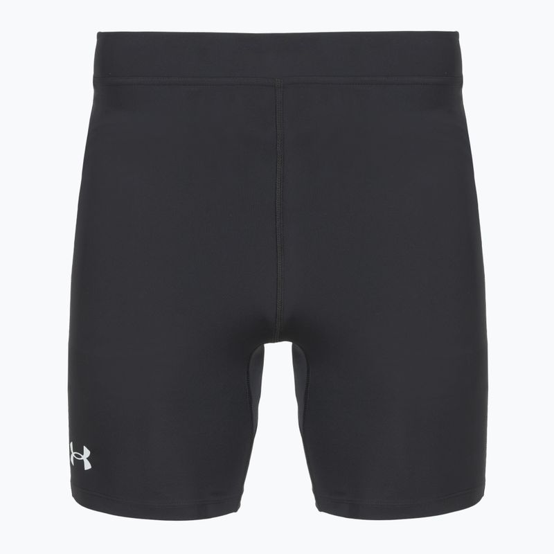 Мъжки клин за бягане Under Armour Launch Half Tights black/black/metallic silver