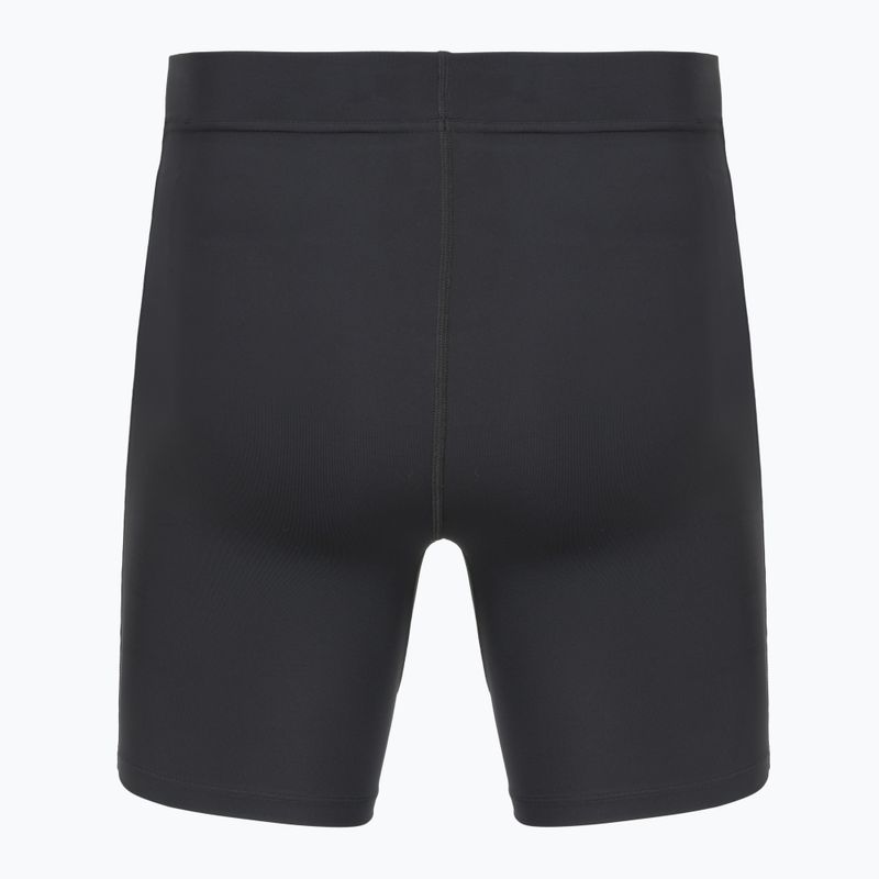 Мъжки клин за бягане Under Armour Launch Half Tights black/black/metallic silver 2
