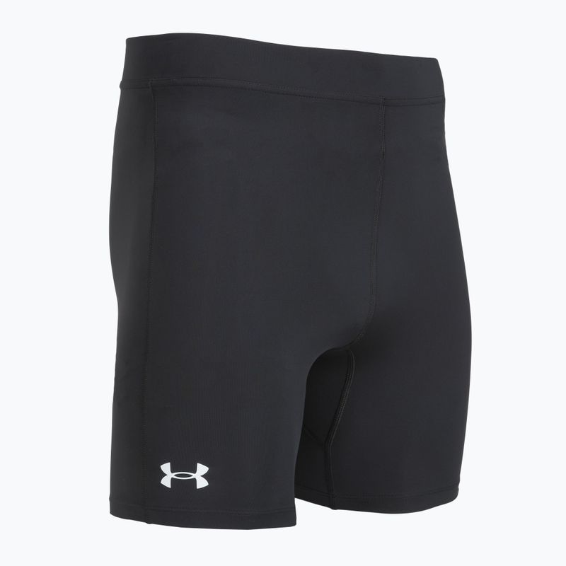 Мъжки клин за бягане Under Armour Launch Half Tights black/black/metallic silver 3
