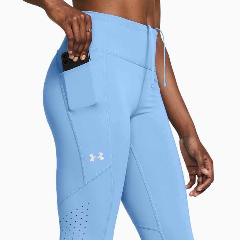 Дамски клин за бягане Under Armour Launch Ankle horizon blue/horizon blue/reflection 4