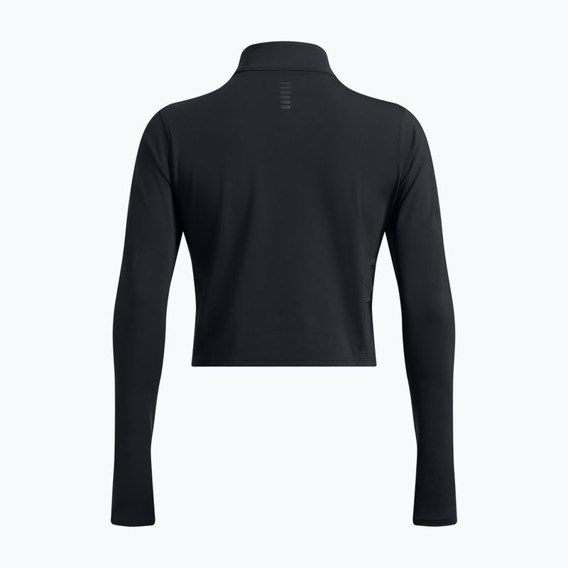 Дамска блуза с дълъг ръкав за бягане Under Armour Launch Elite Half Zip black/reflective 4