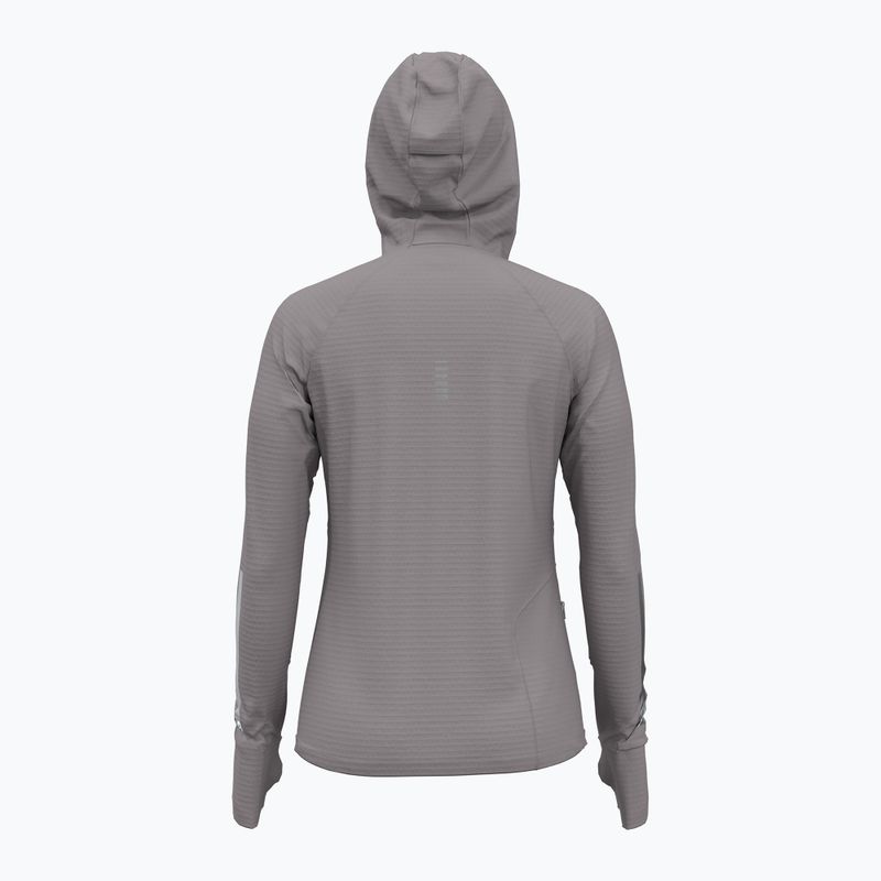 Дамски суитшърт за бягане Under Armour Lunch Elite CW Balaclava Hoodie tetra grey/reflection 2