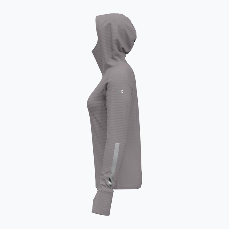 Дамски суитшърт за бягане Under Armour Lunch Elite CW Balaclava Hoodie tetra grey/reflection 3