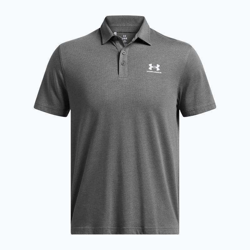 Мъжка поло риза Under Armour Icon Polo castlerock light heather/white 3