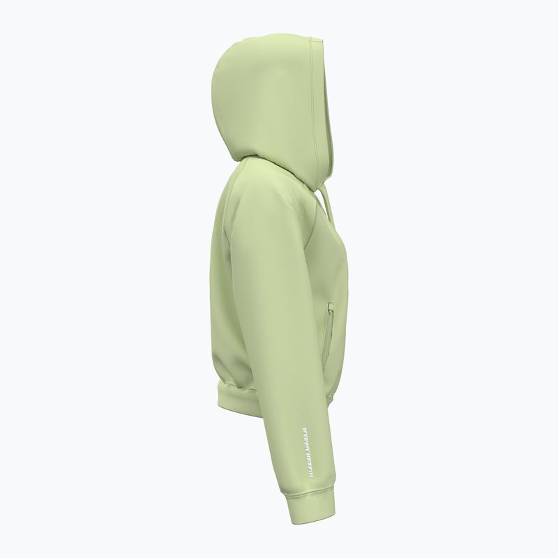 Дамска качулка Under Armour Pro Fleece Hoodie retro green/white 3