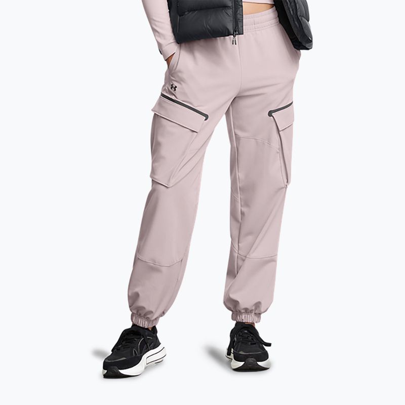 Дамски панталони Under Armour Unstoppable Cargo tetra grey/ black