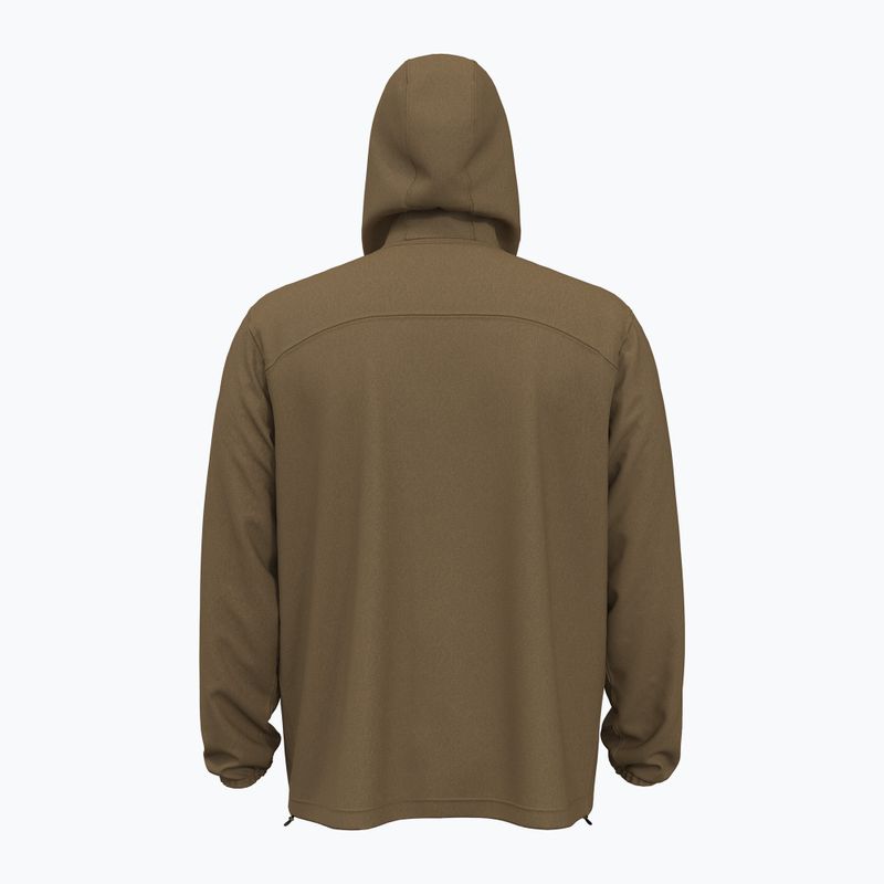 Мъжко яке за тренировка Under Armour Vibe Woven Windbreaker coyote/черно 2