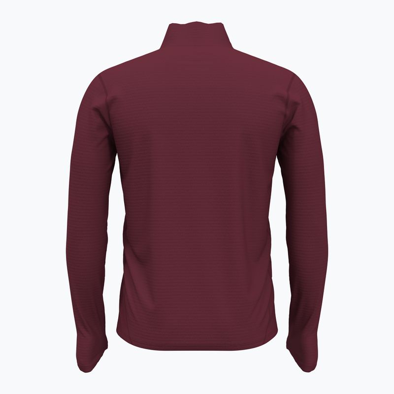 Мъжки суитшърт за бягане Under Armour Vanish CW 1/4 Zip cardinal/reflective 2
