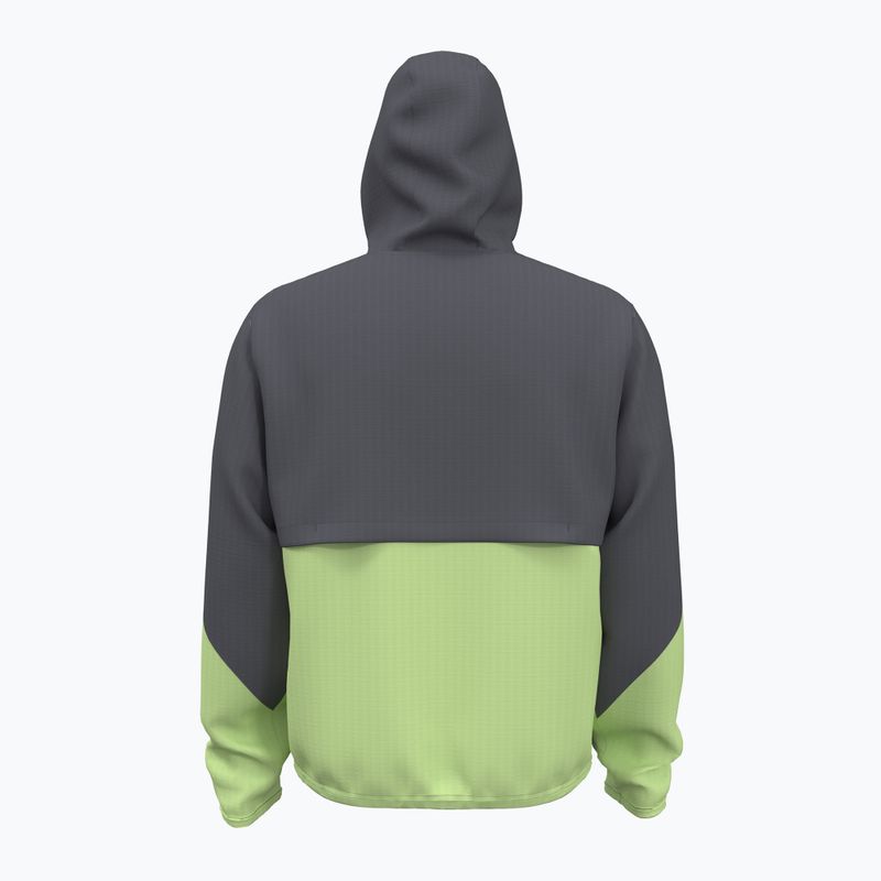 Мъжко яке за тренировки Under Armour Legacy Windbreaker castlerock/morph green 2