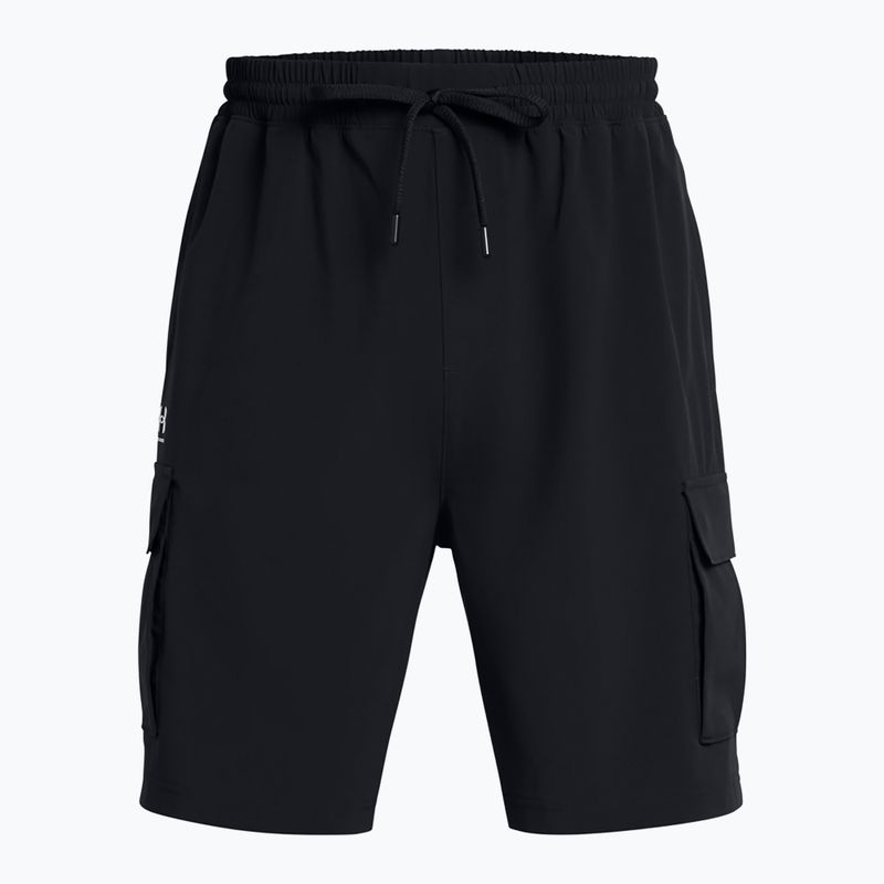 Мъжки шорти за тренировка Under Armour Vibe Woven Cargo black/white