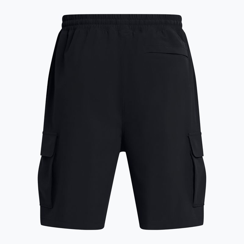 Мъжки шорти за тренировка Under Armour Vibe Woven Cargo black/white 2