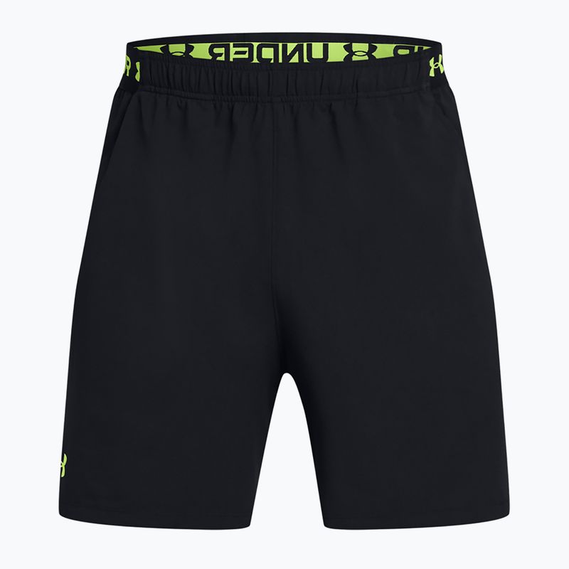 Мъжки тренировъчни шорти Under Armour UA Vanish Woven 6in black/morph green 5