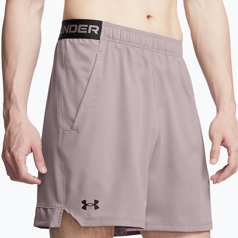 Мъжки тренировъчни шорти Under Armour UA Vanish Woven 6in tetra gray/black 4