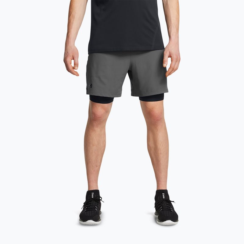 Мъжки шорти за тренировка Under Armour Vanish Woven 2In1 Sts castlerock/black/black