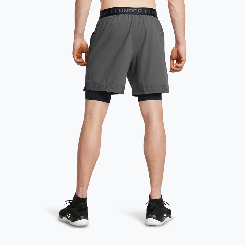 Мъжки шорти за тренировка Under Armour Vanish Woven 2In1 Sts castlerock/black/black 3