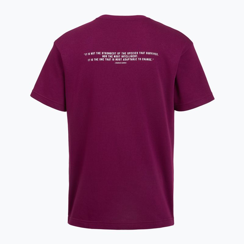 Мъжка тренировъчна тениска Under Armour Project Rock Terry Q3 purple 2