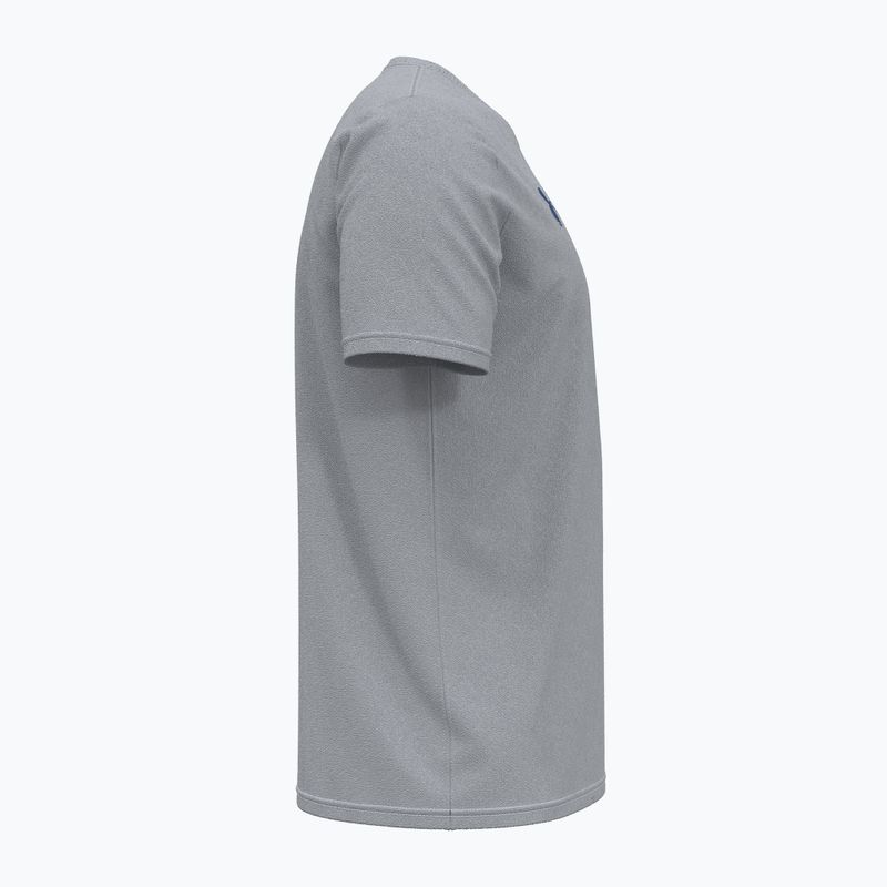 Мъжка тениска за тренировка Under Armour Sliced Wordmark 60/40S mod gray/tech blue 3