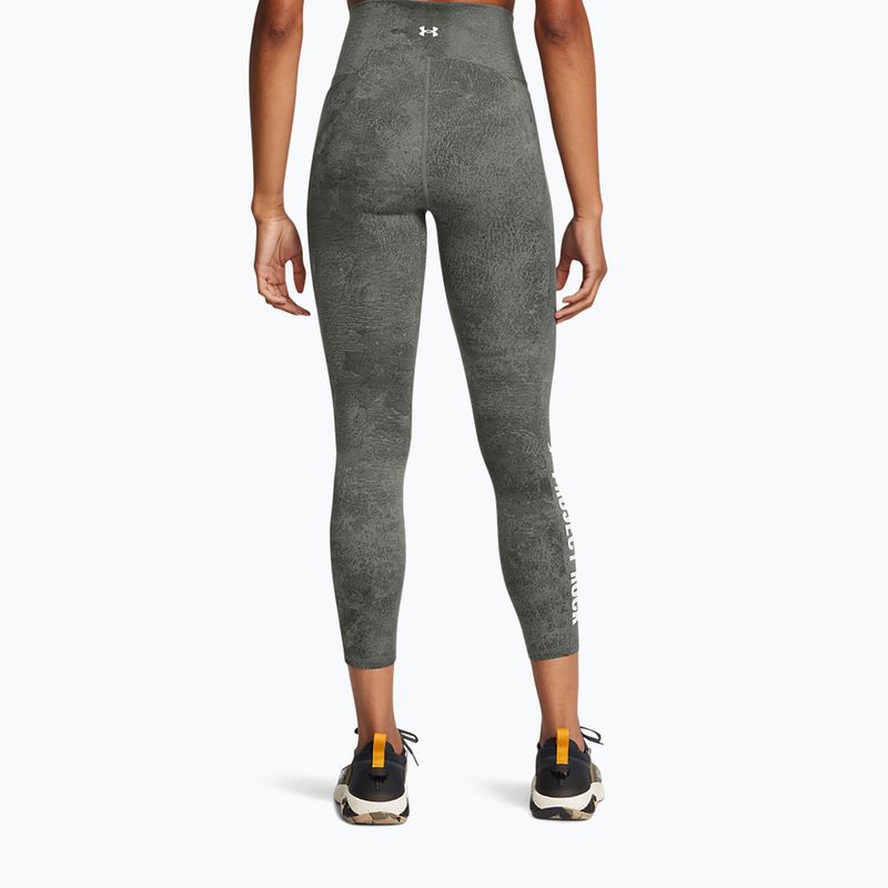 Дамски клин за тренировка Under Armour Project Rock clay green / silt 3