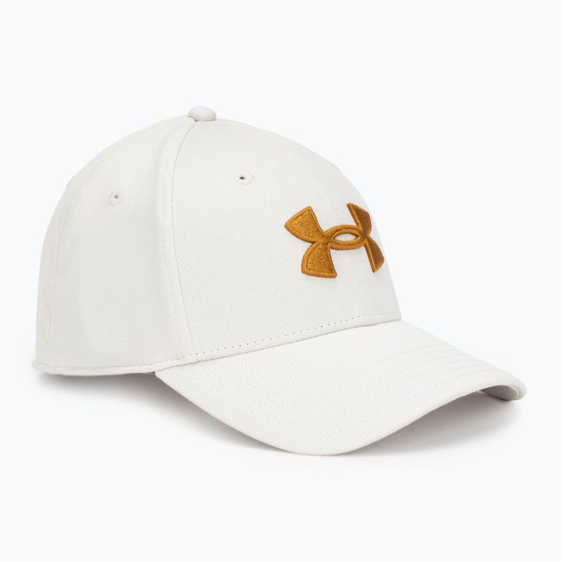 Мъжка бейзболна шапка Under Armour Blitzing summit white/yellow ochre