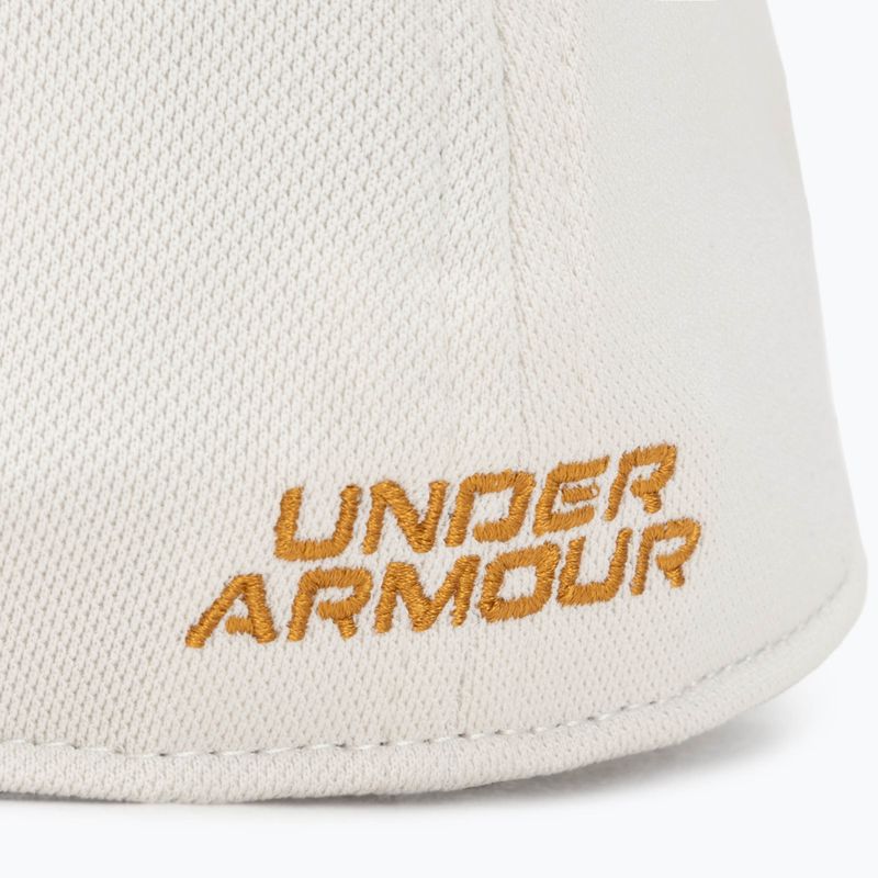 Мъжка бейзболна шапка Under Armour Blitzing summit white/yellow ochre 4