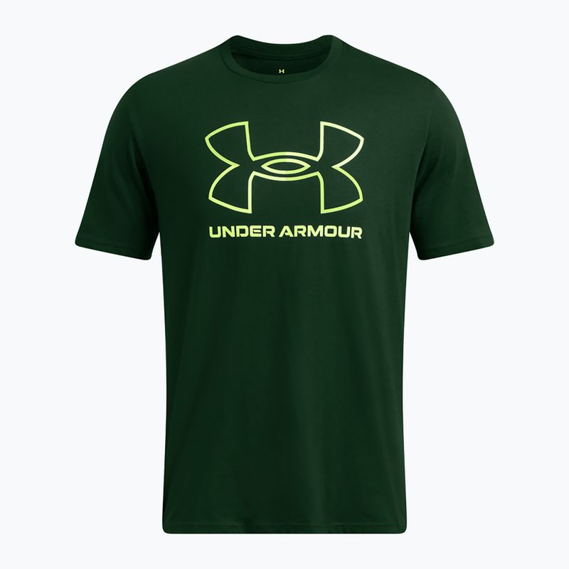 Мъжка тениска за тренировка Under Armour GL Foundation Update forest green/morph green