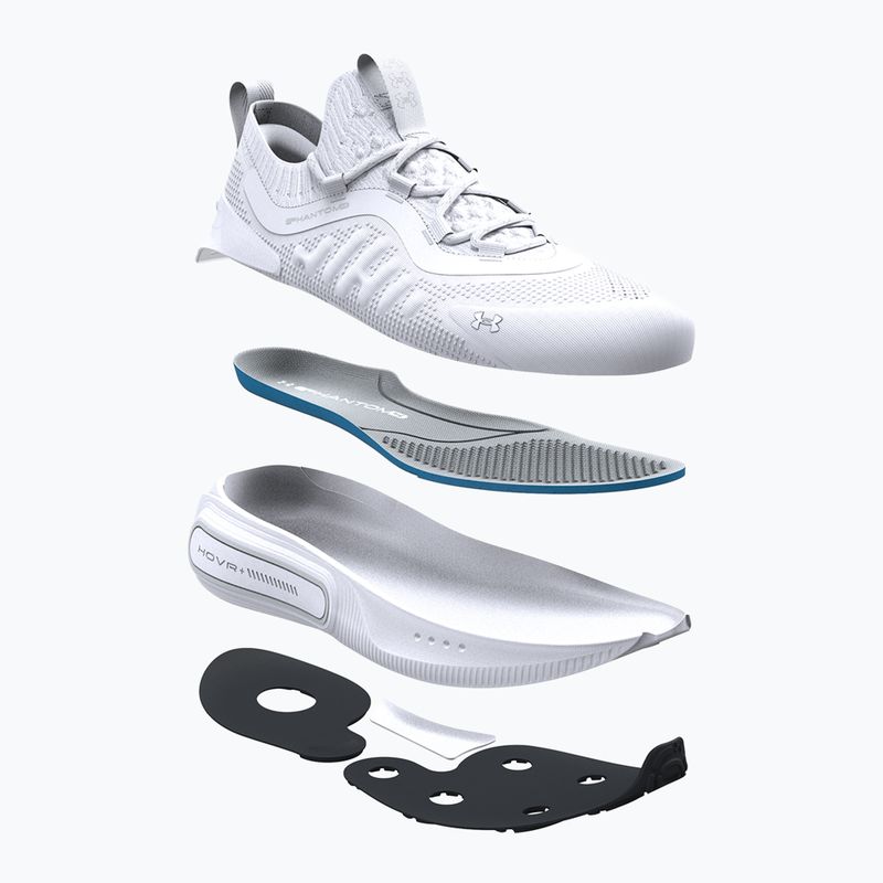 Дамски обувки Under Armour Phantom 4 white/halo grey/white 15