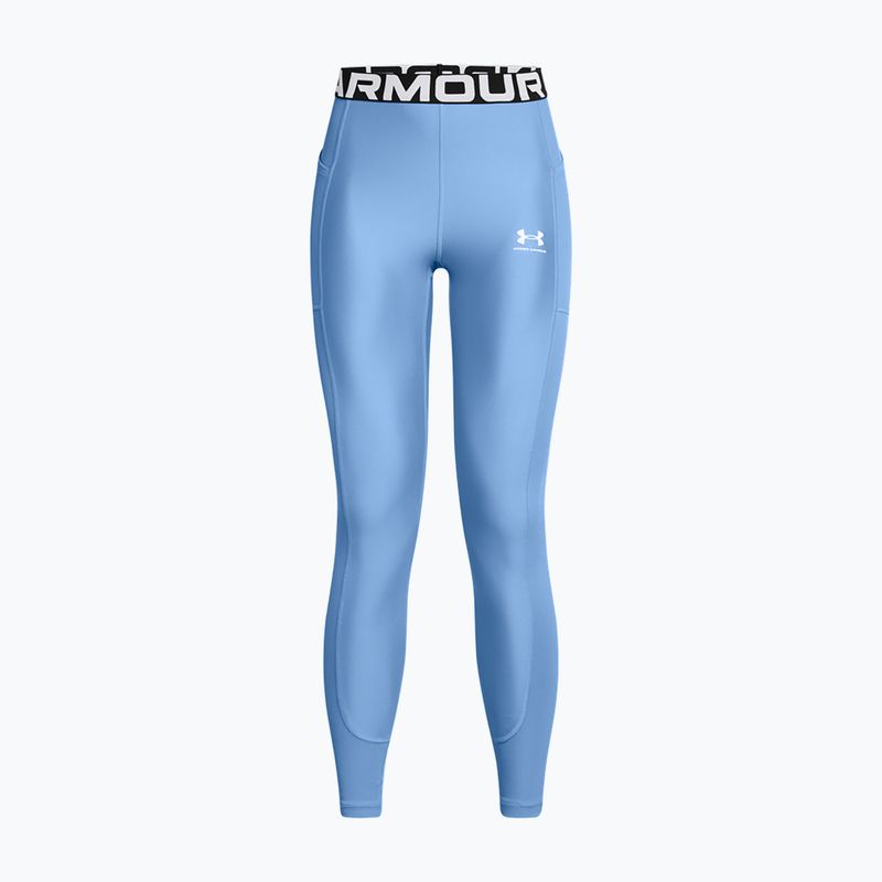 Дамски тренировъчен клин Under Armour horizon blue/white 5